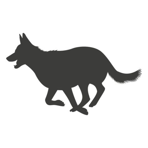 German Shepherd Running, Dog Draw, Running Drawing, Bike Silhouette, Silhouette Dog, Dog Running, Running Silhouette, Drawing Pictures, Silhouette Drawing