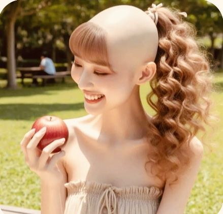 🧹 Just a shiny-apple for the pretty-teacher 🍎 Apple Haircut, Apple Cut Hairstyle, 1980s Hair, Bumpy Ride, Never Come Back, Extremely Funny, Ghost Photos, Hairstyle Look, Pet Care Tips