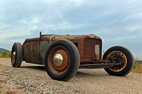 Reunited after 60 Years with the Channeled Model A Roadster He Built as a Teenager Model A Roadster, Low Riding, Classic Hot Rod, Rat Rods Truck, Car Lot, Age 11, Model T, Stock Car, Print Blanket