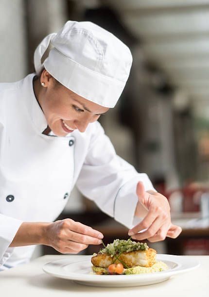 Chef Cooking, A Chef, Commercial Kitchen, Getty Images, Chef, White