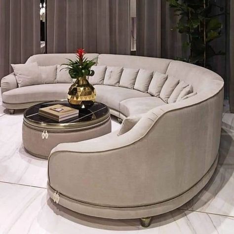 home design world | Sofa Designs ✨️ #sofa #sofadesigns #sofadesign #sofá #livingroomdesigns #homedesignsdworld #sofabed #sofaminimalis #interiordesign... | Instagram Monochromatic Rooms, Curved Sofa Living Room, Luxury Sofa Design, Wooden Sofa Set Designs, Wooden Sofa Designs, Modern Sofa Living Room, Modern Sofa Designs, Round Sofa, Living Room Sofa Design