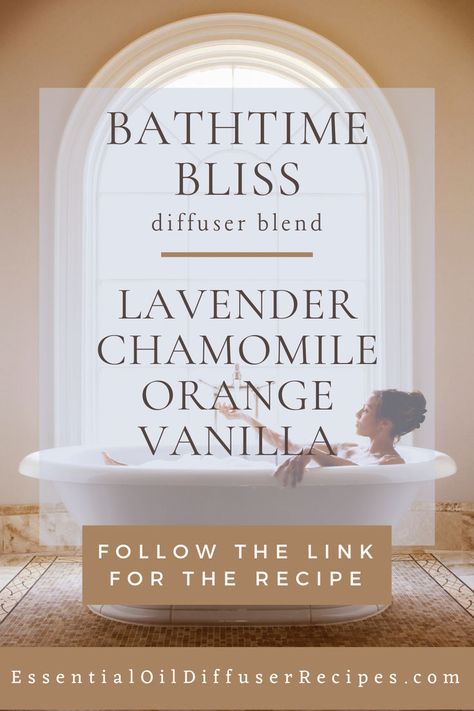 Bath Essential Oil Blends, Chamomile Essential Oil Blends, Chamomile Diffuser Blends, Vanilla Essential Oil Blends, Lavender Essential Oil Blends, Musk Essential Oil, Essential Oils Bath, Essential Oil Diffuser Recipes, Oil Diffuser Recipes