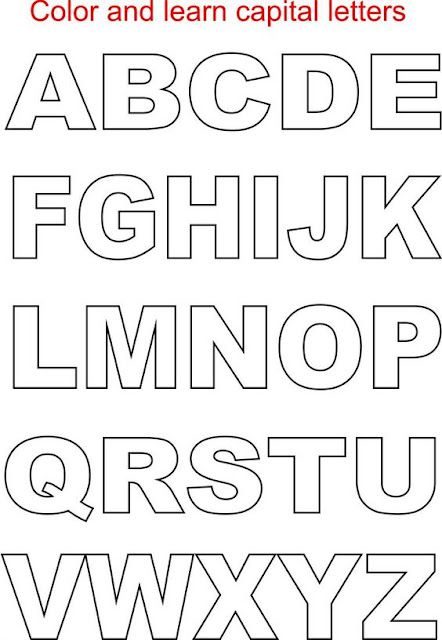 Small Alphabet Letters, Letter Stencils Printables, Bubble Letters Alphabet, Stencil Lettering, Alphabet Letter Templates, Capital Alphabet, Letter Templates Free, Abc Coloring Pages, Alphabet Templates