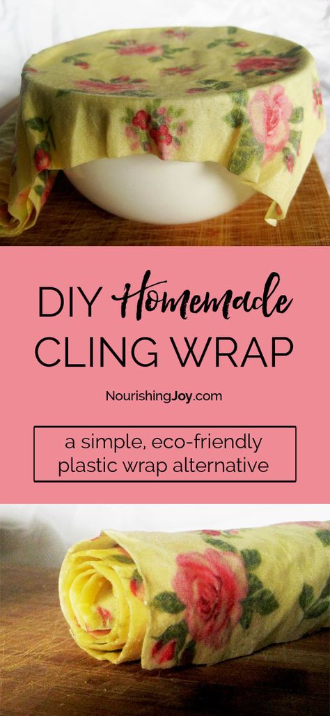 Cling Wrap, Cadeau Diy, Friendly Plastic, Fun Craft, Plastic Wrap, Diy Homemade, Back To Nature, Natural Cleaning Products, Diy Cleaning Products