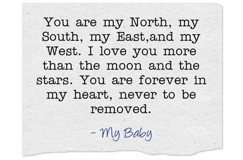 You are my North, my South, my East,and my West. I love you more than the moon and the stars. You are forever in my heart, never to be removed. You Are My North Star Quote, The Moon And The Stars, Forever In My Heart, Star Quotes, True North, Meaningful Words, Love You More Than, North Star, Love You More