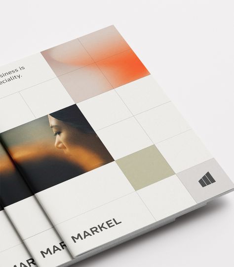 Markel | Elevating a truly people-first insurance brand - Saffron Brand Consultants 보고서 디자인, Mises En Page Design Graphique, Fortune 500, Report Design, Folder Design, Brochure Cover, Brand Book, Print Layout, Editorial Layout