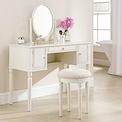 Bedroom Dresser With Mirror, White Vanity Desk, Bedroom Vanity Set, Royal Bedroom, Luxury Mirror, Classic Bathroom, Bedroom Vanity, Dressing Table Mirror, Bedroom Dressers