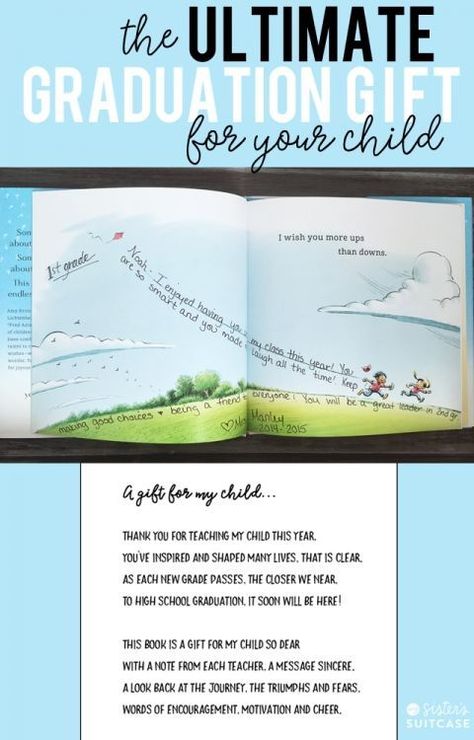 I Wish You More, Graduation Book, Graduation Gift Ideas, Diy Quiet Books, Kids Graduation, Teacher Signs, Preschool Graduation, Kindergarten Graduation, School Memories