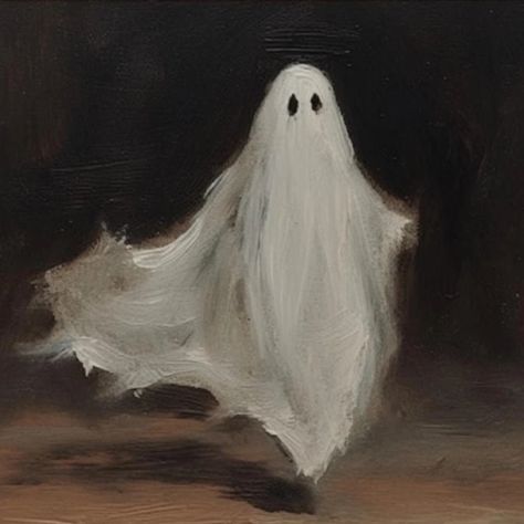 Sheet Ghosts, Galletas Halloween, Rustic Halloween Decor, Vintage Halloween Art, Halloween Tricks, Ghost Drawing, Rustic Halloween, Halloween Wall Decor, Ghost Tour