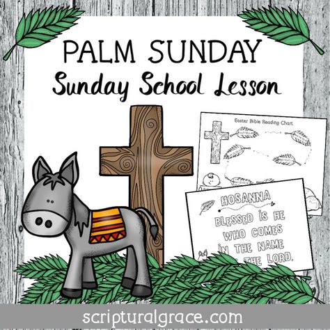 Palm Sunday Kids Church Lesson, Palm Sunday Devotion For Kids, Palm Sunday Sunday School Lesson For Kids, Palm Sunday Story For Kids, Psalm Sunday School Lesson, Palm Sunday Sunday School Activities, Palm Sunday Childrens Church, Easter Lesson For Sunday School, Crafts For Palm Sunday