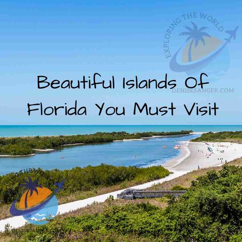 Beautiful Islands Of Florida You Must Visit: https://denisesanger.com/beautiful-islands-of-florida-you-must-visit/ #florida #islands #visitflorida #islandsinflorida #islandvacation Best Florida Vacations, Florida Islands, Florida Gulf Coast Beaches, Hiking In Florida, Caladesi Island State Park, Marco Island Beach, Florida Keys Beaches, Key West Beaches, Gasparilla Island