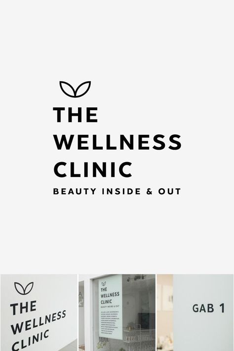 Branding design for The Wellness Clinic a beautician and esthetic clinic in Caldas da Rainha, Portugal. The project included the design of a new logo, brand stationery, social media content, window shop vinyl and more. Clinic Branding, Wellness Center Design, Graphic Designer Studio, Doctor Logos, Healthcare Branding, Logo Design Health, Logo Branding Design, Yoga Studio Design, Clinic Logo