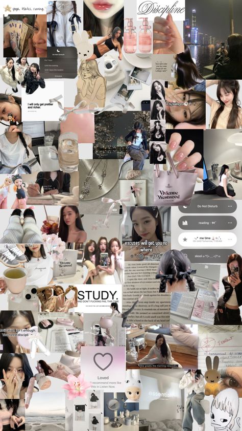 my moodboard for 2024 ୧ ‧₊˚ 🪷⋅ #moodboard #wonyoungmotivation . Dream Motivation, Luck Quotes, Body Motivation, Comparing Yourself To Others, Dream Girl, Love Yourself Quotes, Girl Stuff, Self Motivation, Create Collage