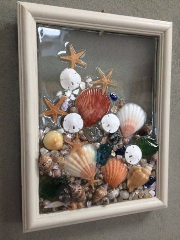 Dollar Art, Sand Dollar Art, Art Coquillage, Seashell Projects, Seashell Wall Art, Nautical Crafts, Sea Crafts, Shell Crafts Diy, Beach Glass Art