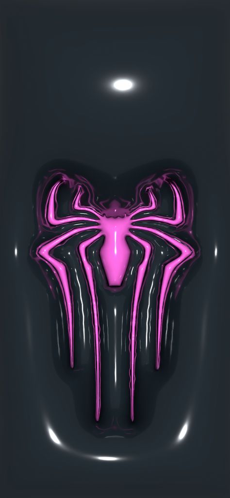 Wallpaper Spider Girl, Spider Women Wallpaper, Spider 3d Wallpaper, Spider Girl Wallpaper, Pink Spider Wallpaper, Gfx Backgrounds, Bubble Wallpaper, 3d Wallpaper Cute, Pink Spider