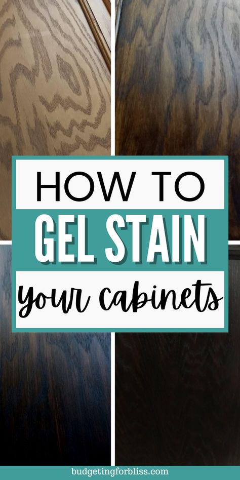 Stain For Honey Oak Cabinets, Gel Stain Kitchen Cabinets Grey, General Finish Gel Stain Cabinets, White Gel Stain Over Oak Cabinets, Gel Staining Oak Cabinets, Gel Stain Kitchen Cabinets Before And After, Diy Staining Kitchen Cabinets, Gel Stain Over Oak Cabinets, Gel Stain Colors On Oak