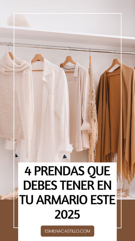 ¡Este 2025 viene con mucho estilo! 💃🌺 Te mostramos las 4 prendas que no pueden faltar en tu armario para lucir siempre a la moda. 🛒✨ ¿Curiosa? Haz clic en el pin y conoce estas joyas fashionistas 👗🔝 Style Mistakes, Styling Ideas, Fashion Essentials, Outfits Aesthetic, Aura