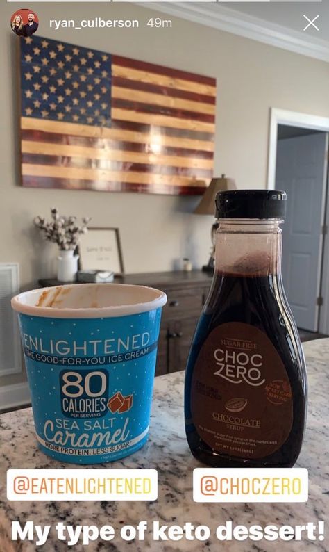 Ryan Culberson: 117-Calorie Keto Dessert Recipe: Choc Zero, Enlightened Ice Cream | The Feast Choc Zero Recipes, Choc Zero, Enlightened Ice Cream, Keto Blueberry Muffins, Healthy Swaps, Keto Plan, Muffin Recipes Blueberry, Bravo Tv, Best Ice Cream