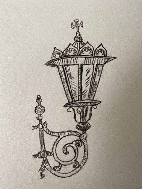 #pencildrawing #pencilsketch #oldstreetlamp #streetlamp #oldandrustic Street Lamp Sketch, Old Street Lamp, Light Tattoo, Dr Jekyll, Stuff To Draw, Old Street, Pen Sketch, Color Book, Street Lamp