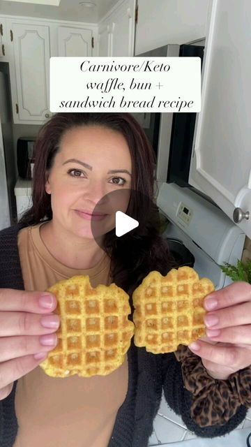 Small Pancakes, Caveman Diet Recipes, Mini Waffles, Waffle Iron Recipes, Caveman Diet, Waffle Maker Recipes, Meat Diet, Bread Alternatives, Animal Based