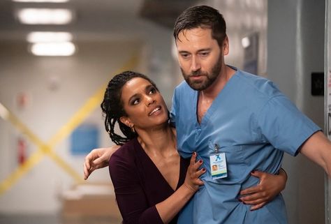 Dr Helen Sharpe, New Amsterdam Max And Helen, Max Goodwin, Tom Keen, Freema Agyeman, Ryan Eggold, Medical Series, Second Doctor, Tv Romance