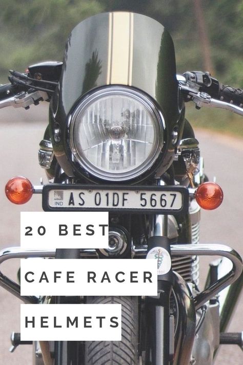 Cafe Motorcycle, Cafe Racer Helmet, Best Cafe, Retro Helmet, Racer Motorcycle, Vintage Helmet, Open Face Helmets, Cafe Racer Motorcycle, Motorcycle Gloves