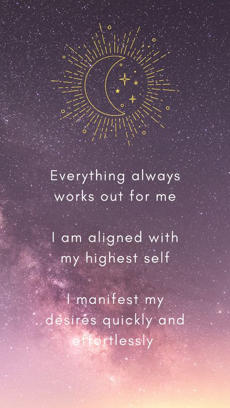 Night starry sky with moon image and affirmations Summer Quotes Aesthetic, Vision Board Summer, Spiritual Vision Board, Summer Sketches, Manifest Fast, Abundance Images, Aesthetic Spiritual, Highest Self, Powerful Affirmations