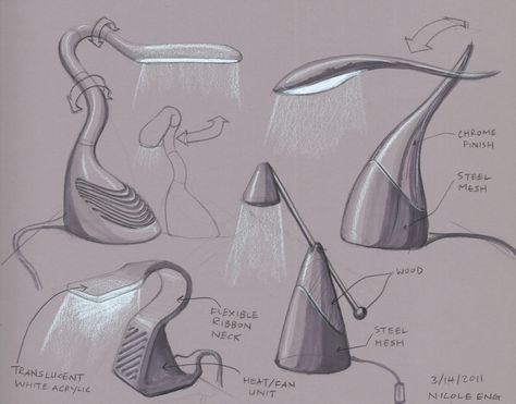 Lamp Design Drawing, Lamp Sketch, Design Drawing Ideas, Aesthetic Lamps, Bionic Design, Industrial Design Portfolio, Engineering Drawing, Furniture Design Sketches, Industrial Engineering