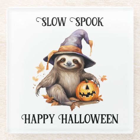 Halloween Sloth Wallpaper, Sloth Wallpaper, Sloth Lovers, Witch Halloween, Hocus Pocus, Halloween Witch, Spirit Animal, Sloth, Owls