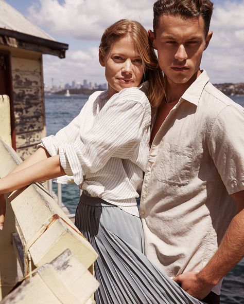 Linen Couple Photoshoot, Rome Holiday, Alessandro Manzoni, Lifestyle Moodboard, Engagement Board, Picnic Photoshoot, Couple Laughing, Resort Lifestyle, Unique Models