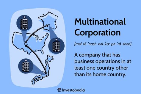 Multinational Corporation: Definition, How It Works, Four Types Business Agenda, Moving Overseas, Purchasing Power, East India Company, High Paying Jobs, Business Operations, Forced Labor, Study Motivation Inspiration, Emerging Technology