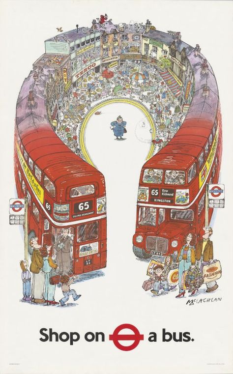 London Transport Posters, London Buses, London Transport Museum, Transport Museum, Transportation Poster, Pint Of Beer, Poster Shop, Royal Colors, Cartoon People