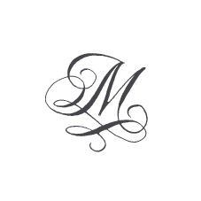 Fancy Letter M, Fancy M, Wedding Monograms, Fancy Writing, M Tattoos, Calligraphy Drawing, Copperplate Calligraphy, Monogram Wedding Invitations, Floral Doodle