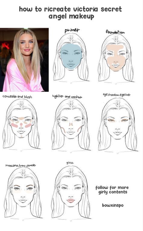 Makeup Routine Guide, Makeup Layout, Makeup Vs No Makeup, Angel Makeup, Dag Make Up, Makeup Order, Makeup Drawing, Simple Makeup Tips, Subtle Makeup