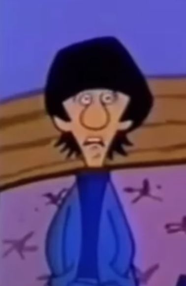 Cursed Beatles Images, Beatles Cartoon Cursed, The Beatles Memes Funny, The Beatles Pfp, The Beatles Funny, The Beatles Cartoon, Cartoon Screenshots, Beatles Meme, Beatles Baby