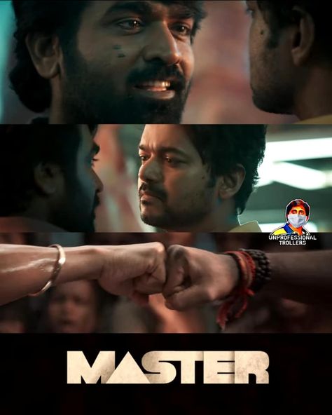 Unprofessional Trollers on Instagram: “THALAPATHY VS SETHUPATHI 😍🥳 FEAST CONFIRM 😁😁 #thalapathyvijay #vijaysethupathi #master #unprofessionaltrollers” Movie Posters, On Instagram, Quick Saves, Instagram, Film Posters