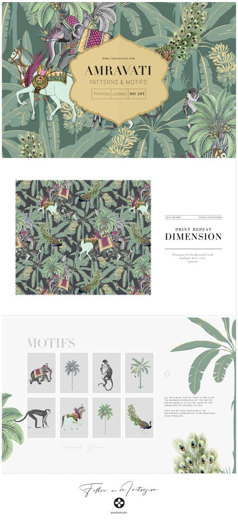 Indian Shapes Design, Traditional Indian Design Patterns, Miniature Painting Elements, Print Development Fashion, India Pattern Design, Hand Painted Products, Indian Heritage Illustration, Indian Patterns Illustration, Indian Design Elements