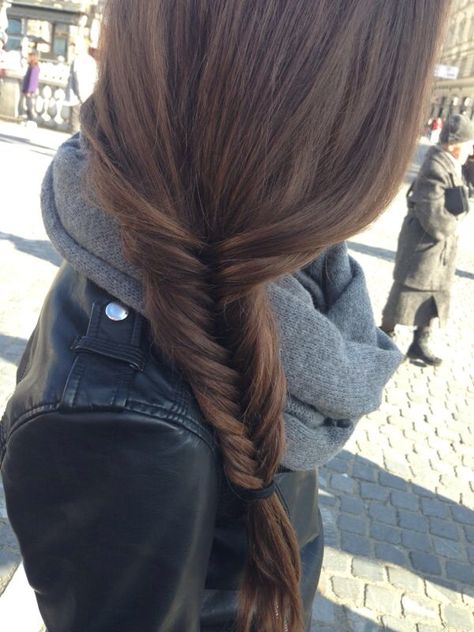 Saturday Night In Fishtail Braid Hairstyles, Fishtail Braid, Fish Tail, Fish Tail Braid, Hair Envy, Hair Dos, Gorgeous Hair, Perfect Hair, Hair Day