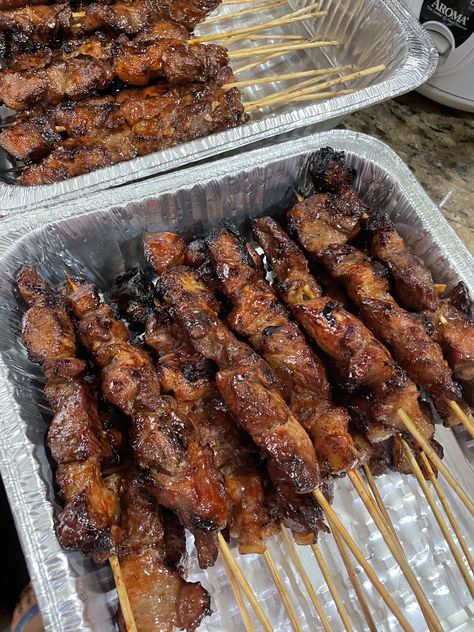 Pork Tenderloin Kabobs, Gluten Free Teriyaki, Teriyaki Pork Tenderloin, Hmong Food, Pork Barbecue, Bbq Party Food, Teriyaki Pork, Meat Diet, Food Menu Design