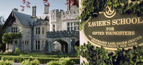 x men mansion deadpool 2 | Men: Apocalypse Footage Revealed as X-Mansion Goes on the Market For ... Xavier's School For Gifted Youngsters, Hatley Castle, Professor Xavier, Bryan Singer, The New Mutants, Days Of Future Past, York County, Castles Interior, Charles Xavier