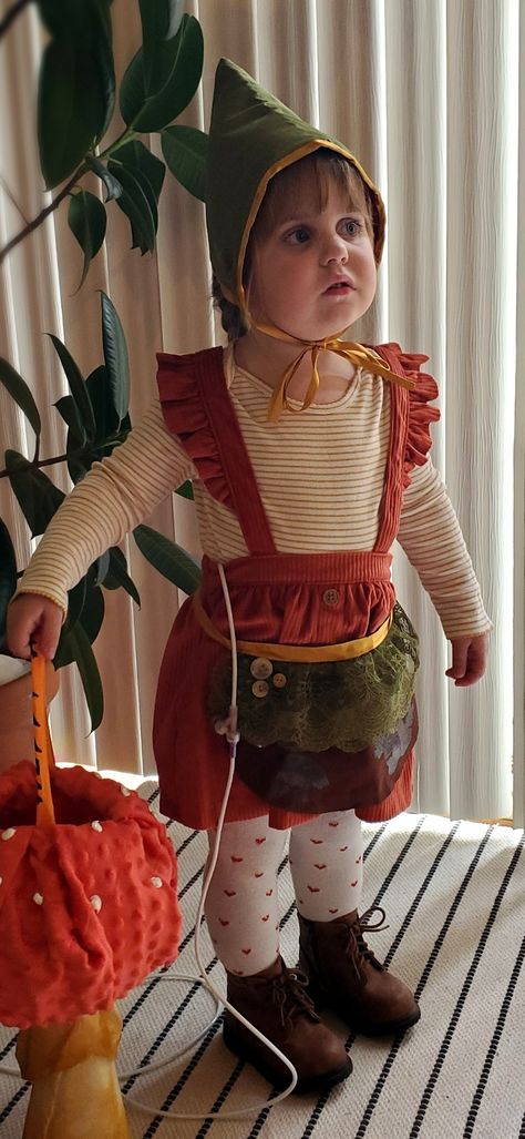 Gsrden Gnome pixie hat Halloween costume Gnome Toddler Costume, Cute Gnome Costume, Toddler Gnome Costume, Gnome Baby Costume, Gnome Halloween Costumes, Garden Gnome Halloween Costume, Gnome Outfit, Garden Gnome Costume, Baby Gnome Costume