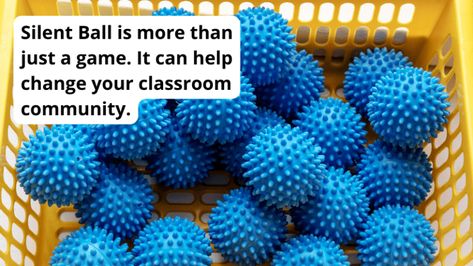 5 Reasons Your Class Should Play Silent Ball Who’s In Your Circle, Silent Ball, Counselor Keri, Behavior Tips, Education Apps, Teaching Classroom Management, Meeting Activities, Substitute Teaching, Responsive Classroom