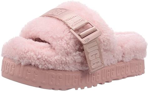 Ugg Fluffita Slippers, Ugg Store, Open Toe Slippers, Wool Slippers, Cool Gifts For Women, Pink Clouds, Classic Boots, Fur Slides, Womens Uggs