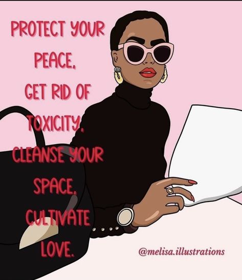 Diva Quotes, Protect Your Peace, Black Illustration, Positive Quotes For Women, My Peace, Empowerment Quotes, Care Quotes, Badass Quotes, Positive Self Affirmations