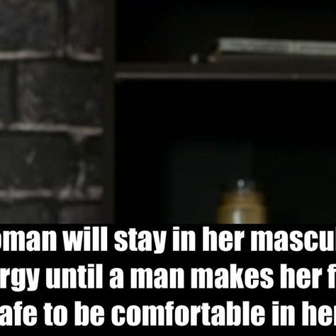 Chris GQ Perry on Instagram: "Do y’all believe a woman will stay in her masculine energy until a man makes her feel safe to be comfortable in her feminine energy?? 🤔 #fyp #foryou #foryoupage #viral #relationship #relationships #relationshipadvice #chrisgqperrytv" Men Taking Care Of Women, When A Woman Feels Safe, Masculine Energy Man, Masculine Energy, The Right Man, Make A Man, Feel Safe, Feminine Energy, Memoirs