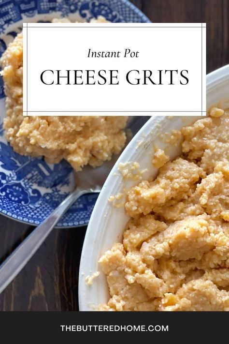 Cheese Grits made easy in the Instant pot. Perfect every time, these savory grits will be a great addition to any meal! Instant Pot Cheese, Savory Grits, Cheese Grits, Herb Recipes, Best Instant Pot Recipe, Herbal Recipes, Fried Chicken Recipes, Instant Pot Dinner Recipes, Insta Pot