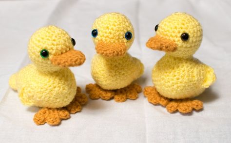 Crochet Amigurumi Duck, Crochet Bird Patterns, Easter Crochet Patterns, Crochet Birds, Crochet Animals Free Patterns, Crochet Amigurumi Free, Easter Crochet, Crochet Animal Patterns, Bird Patterns