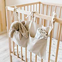 Crib Storage, Crib Organizers, Bed Organiser, Baby Nursery Organization, Diaper Organization, Baby Crib Bedding, Bedside Storage, Nursery Organization, Nursery Crib