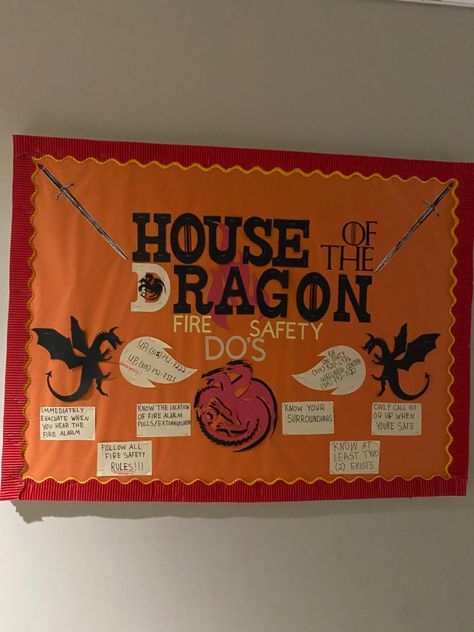 GOT/HOD board College Bulletin Boards, Ra Bulletins, Ra Boards, Ra Bulletin Boards, Door Decs, Ra Ideas, Wellness Center, Fire Safety, Board Ideas