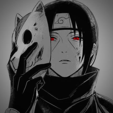 Icons Anime Naruto Shippuden Itachi Anbu, Itachi And Izumi, Itachi Uchiha Art, Anime Shadow, Cool Anime Pictures, Naruto Art, Itachi Uchiha, Dark Anime, Anime Sketch